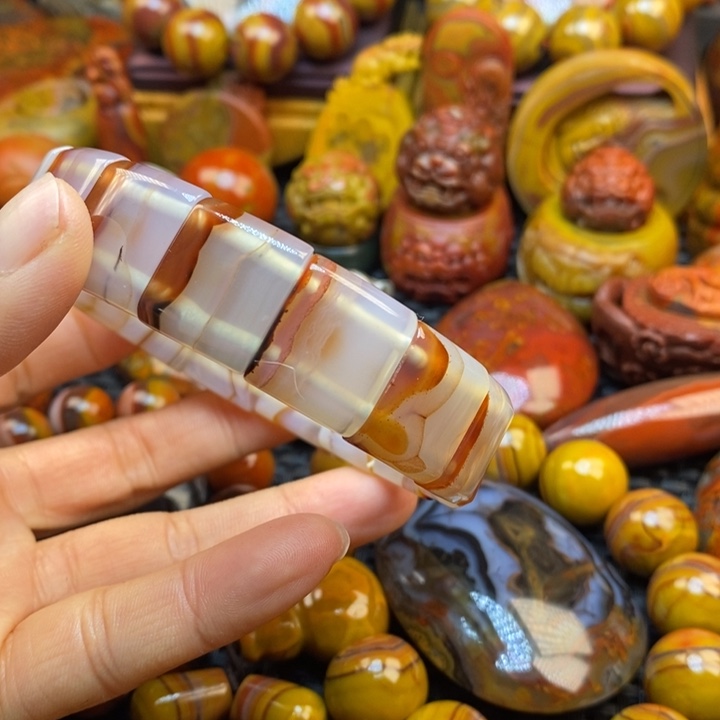 玛瑙/玉髓手链未镶嵌