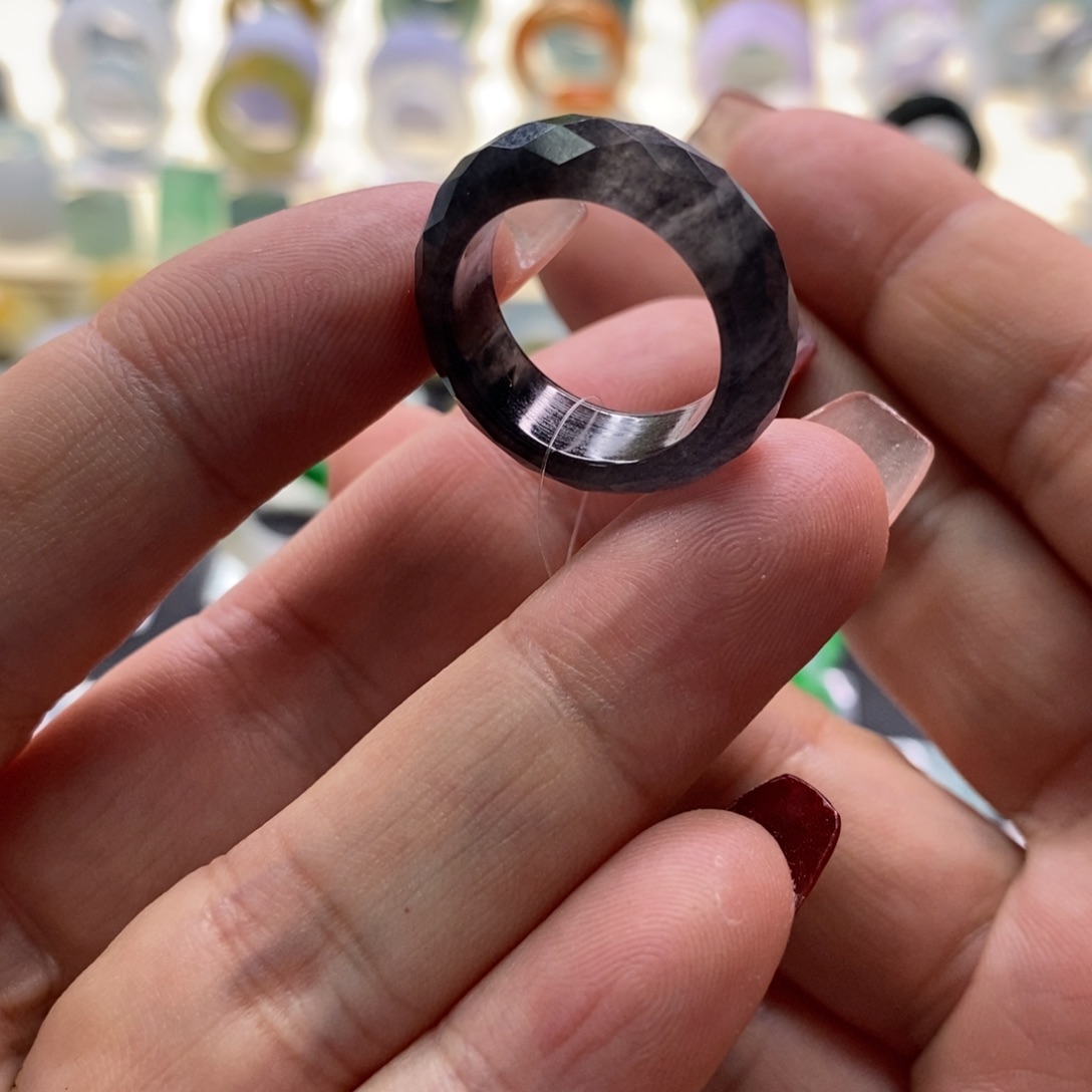 翡翠戒指未镶嵌翡翠戒指14