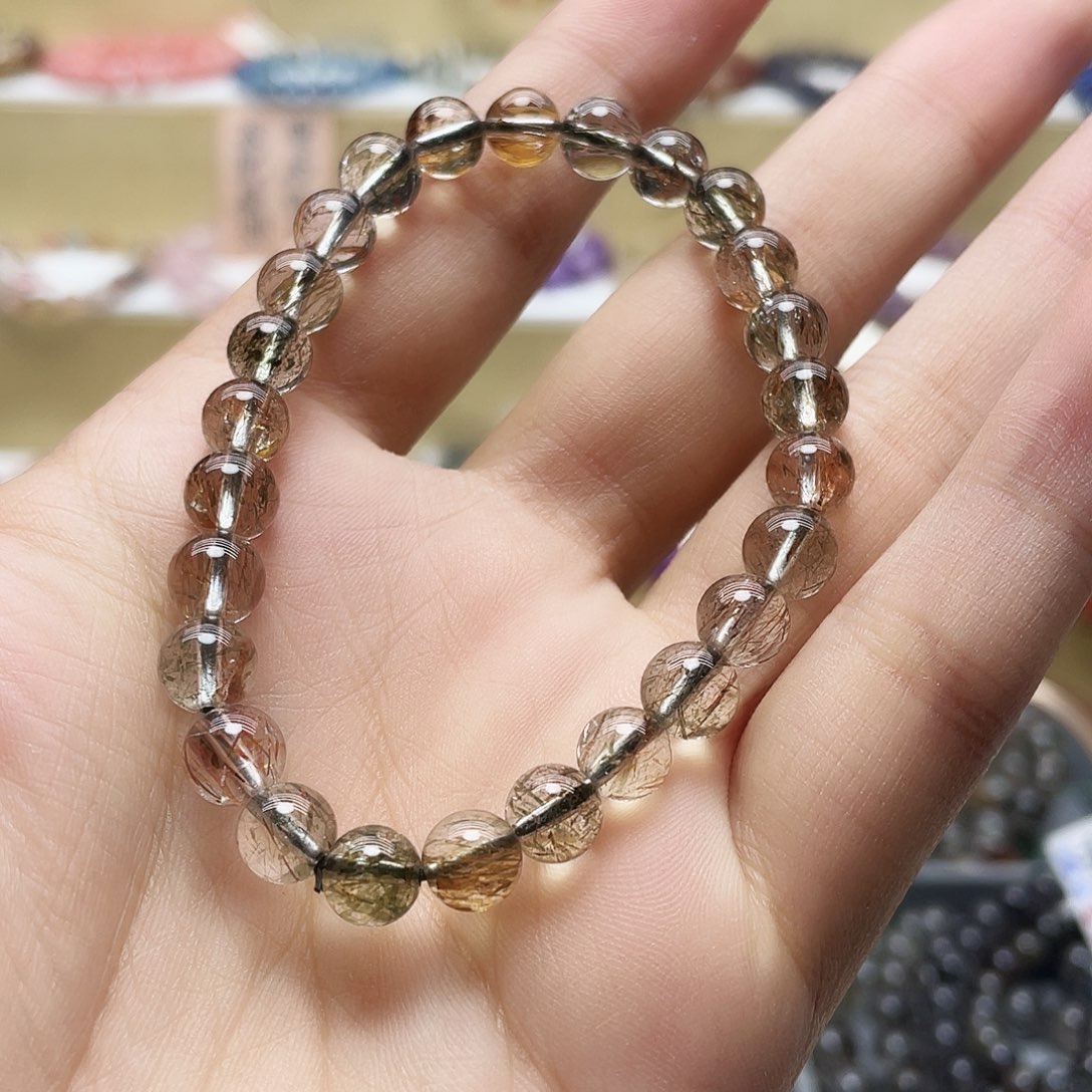 水晶手链未镶嵌默认