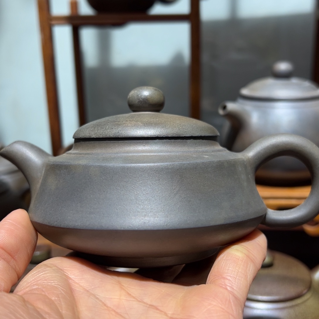 贵台龙窑柴烧茶壶120