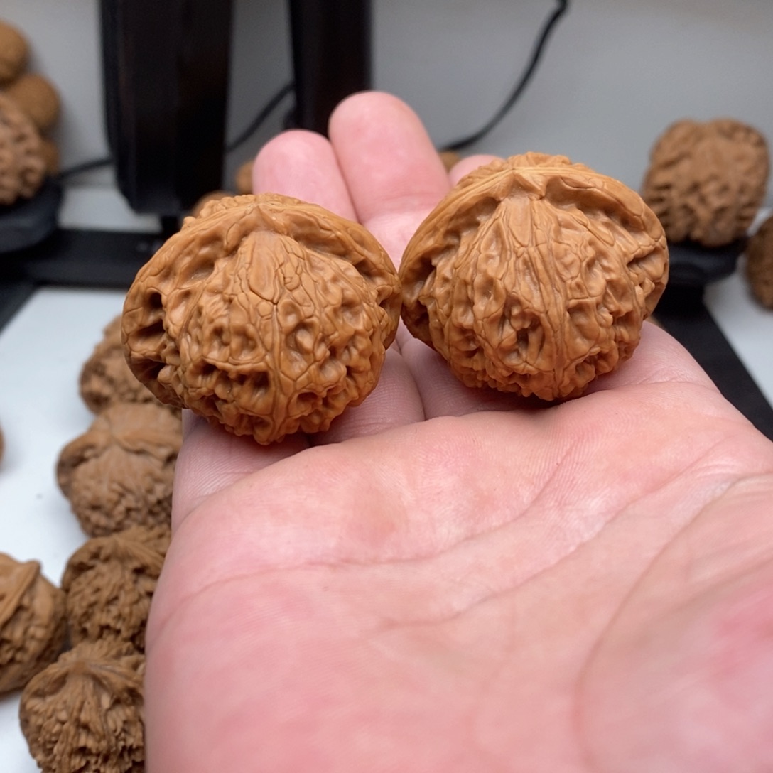 文玩核桃吊坠宫灯42+有修