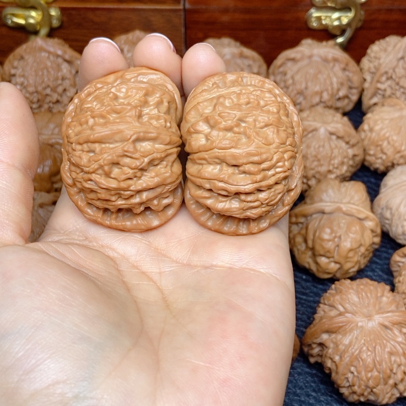 【闪购商品】文玩核桃吊坠晓*白狮子47