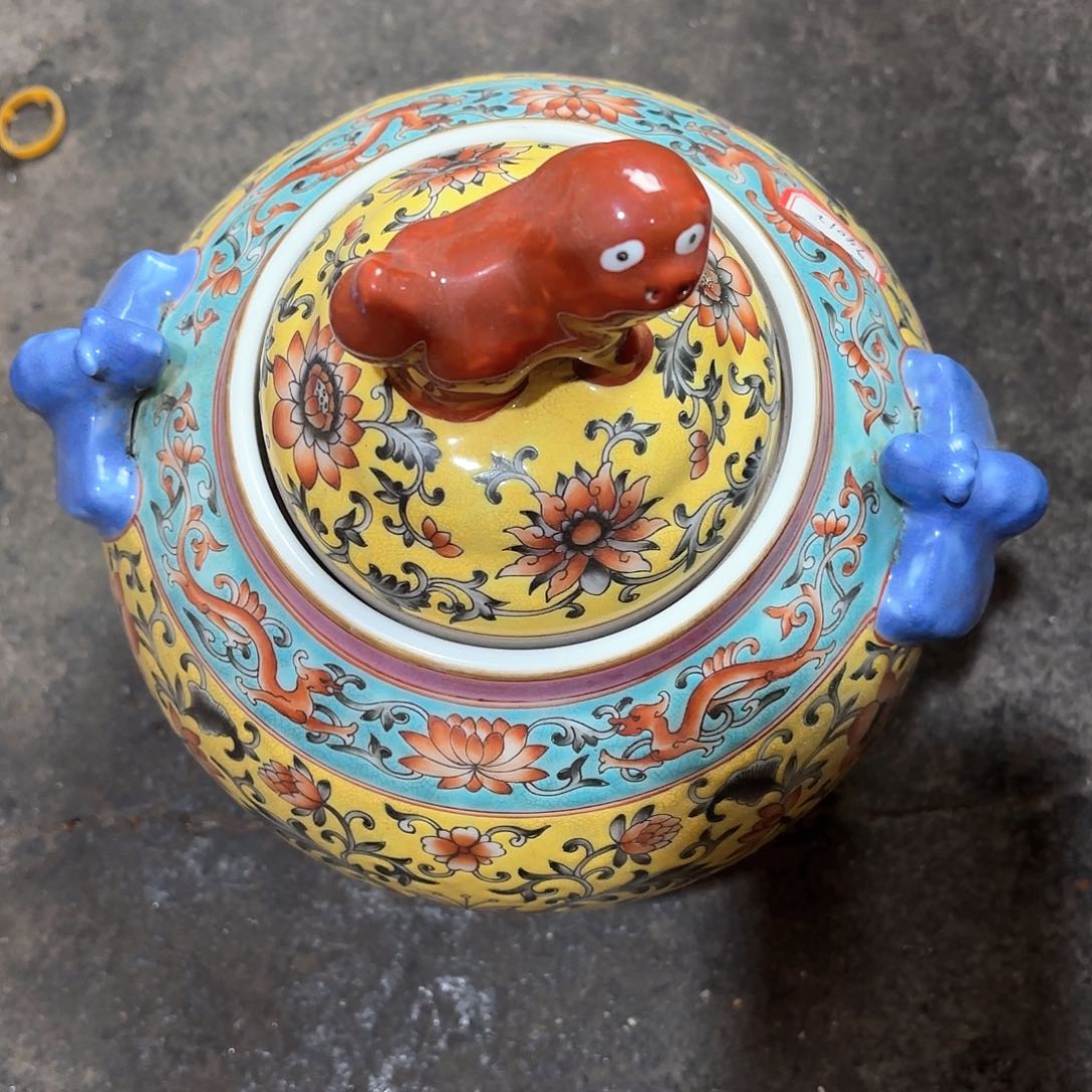 摆件刘****到精品陶瓷工艺美术品摆件