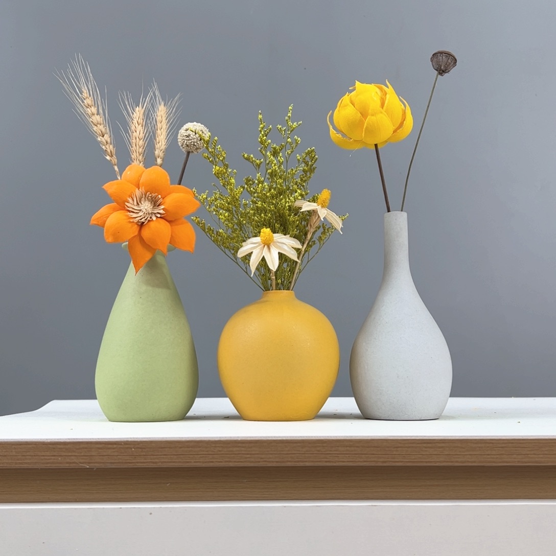 瓶花瓶带花高度20-30厘米左右