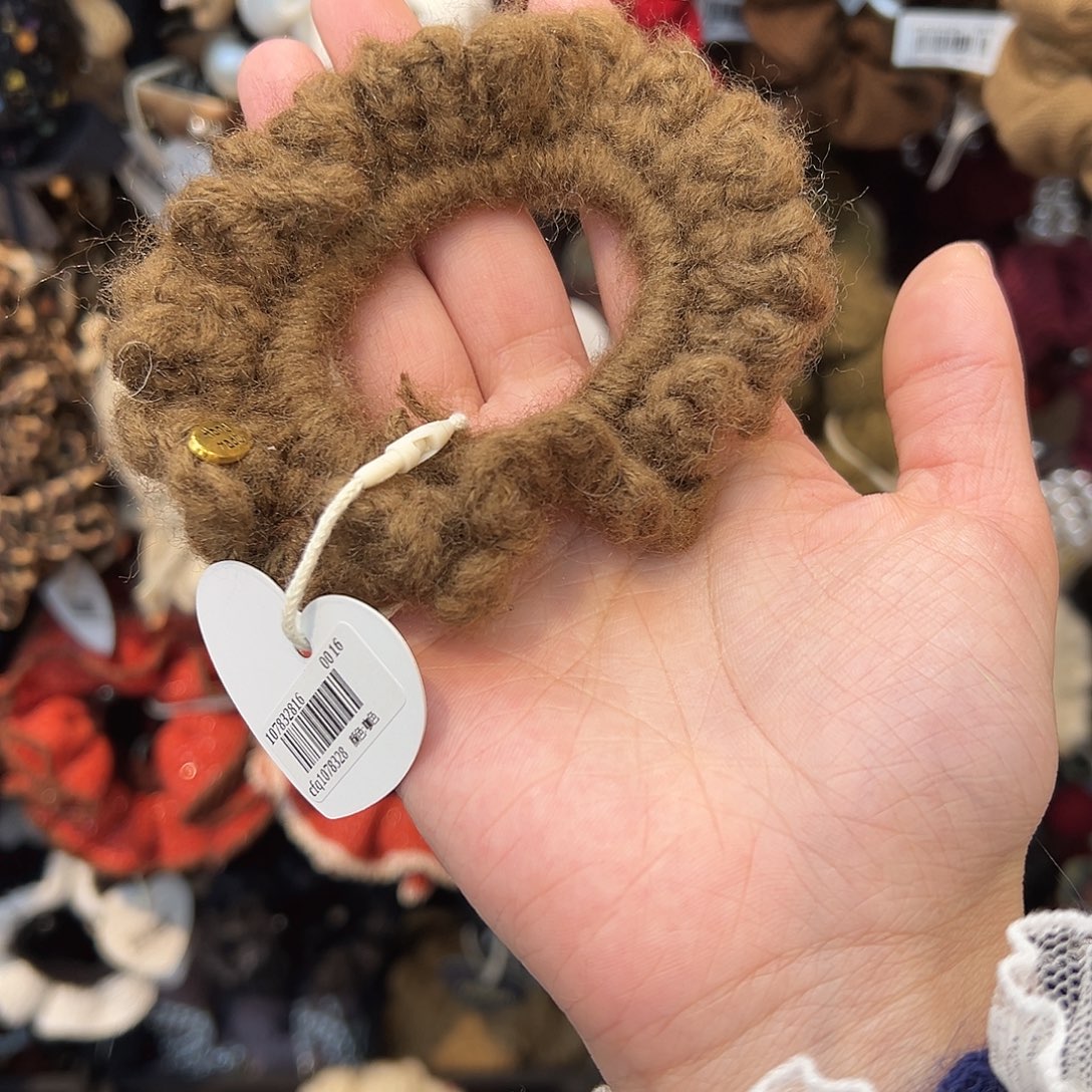 布艺铁合金棕色小肠