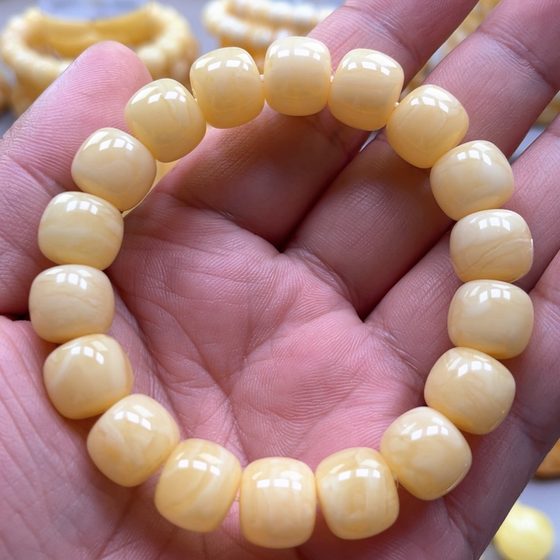 琥珀手链未镶嵌手串