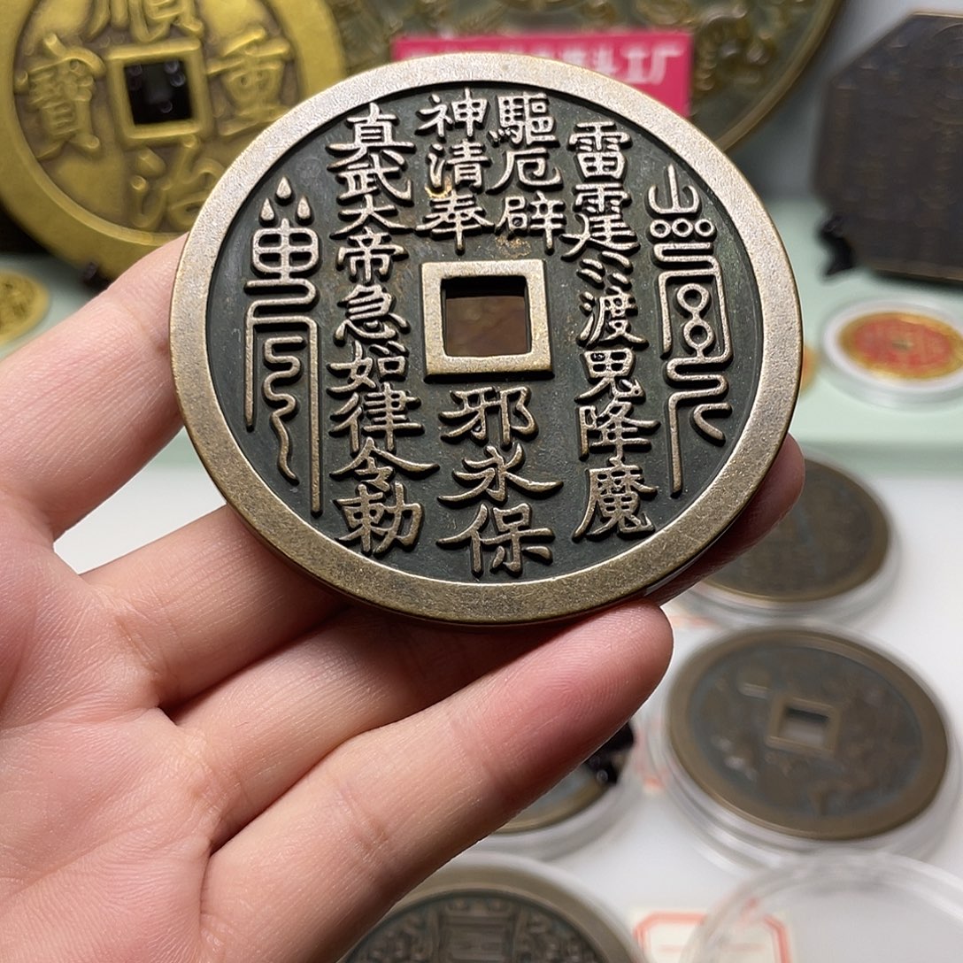 流***腐铜风磨铜材质，一物一拍