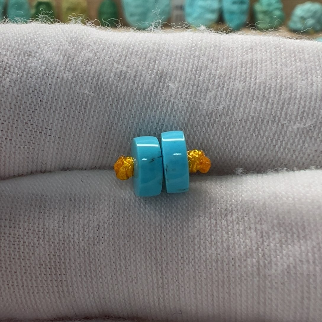未镶嵌绿松石隔片6.5mm
