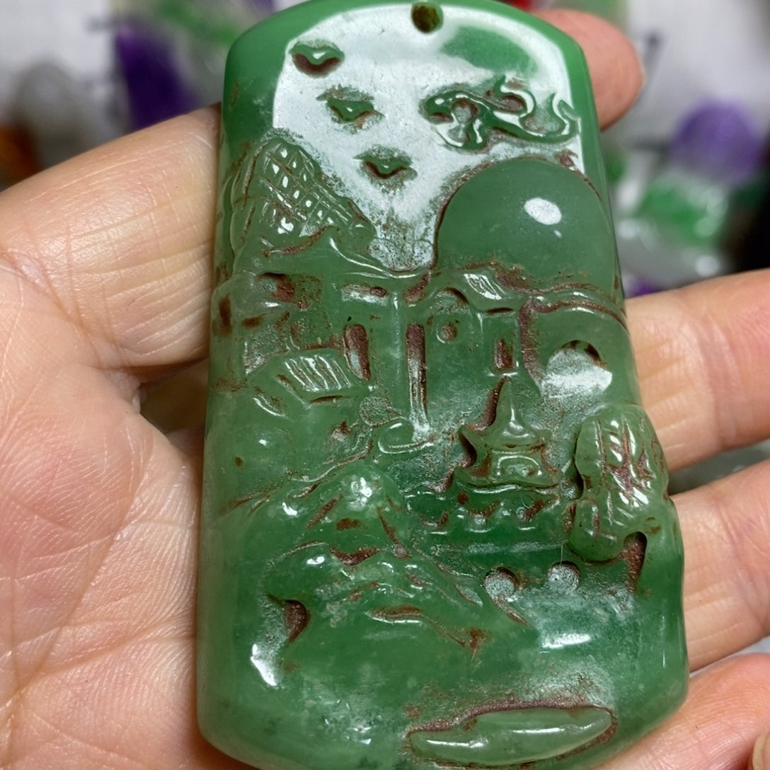 和田玉（糖玉）未镶嵌颈饰