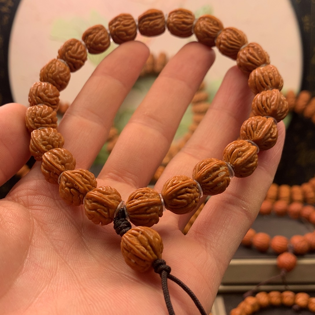 【闪购商品】桃核手串用****513火麒麟手串