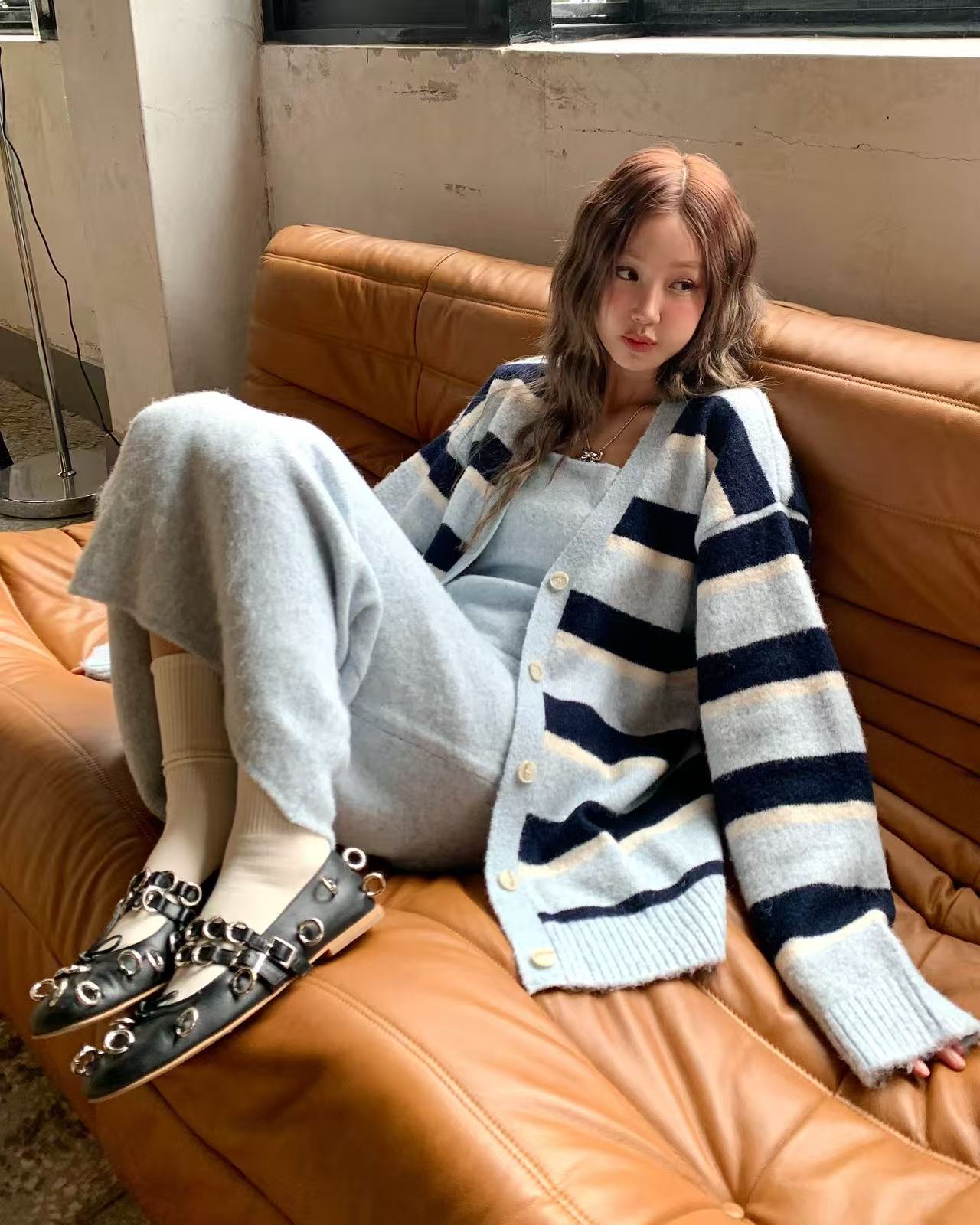 韩系通勤针织【100-200】~蘇笑~编码2025秋冬韩系穿搭2025甜美