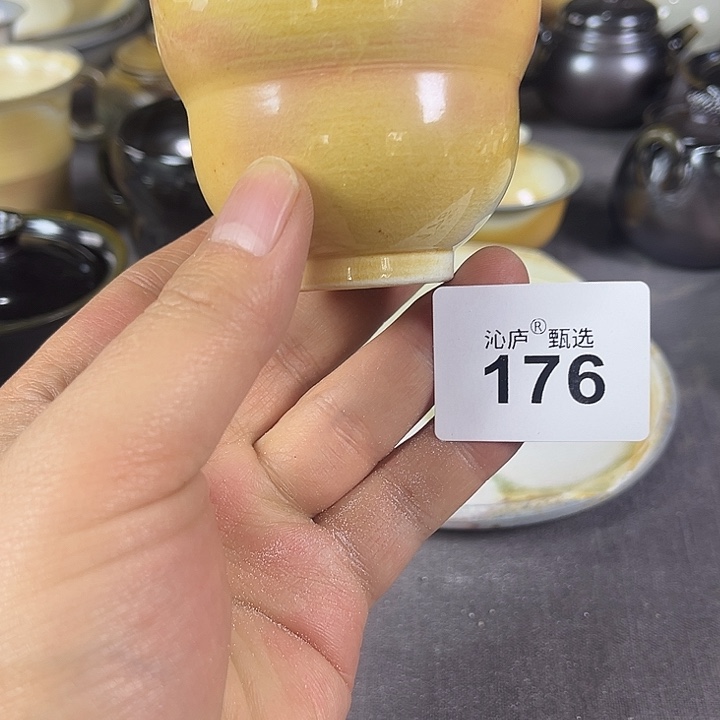 沁庐柴窑古法柴烧全手工茶具