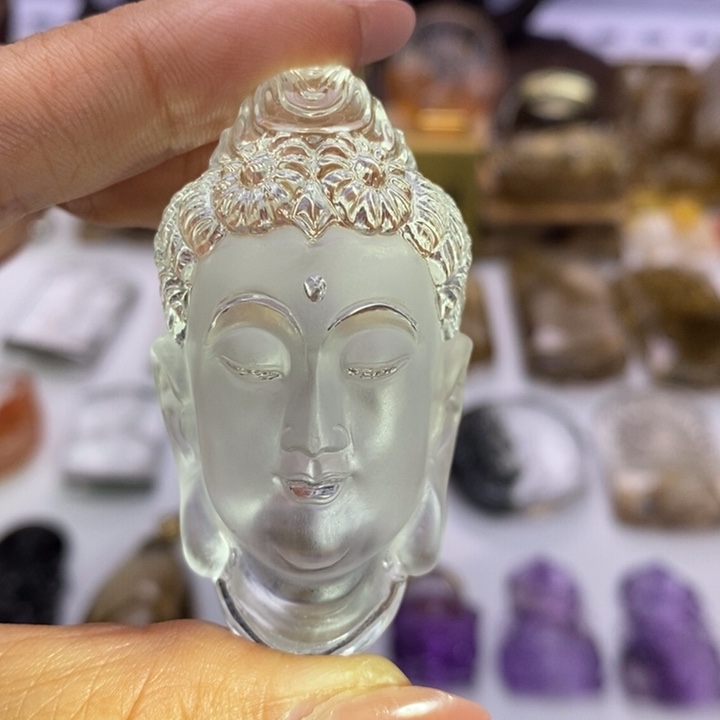 未镶嵌颈饰水晶鬼*忠定制