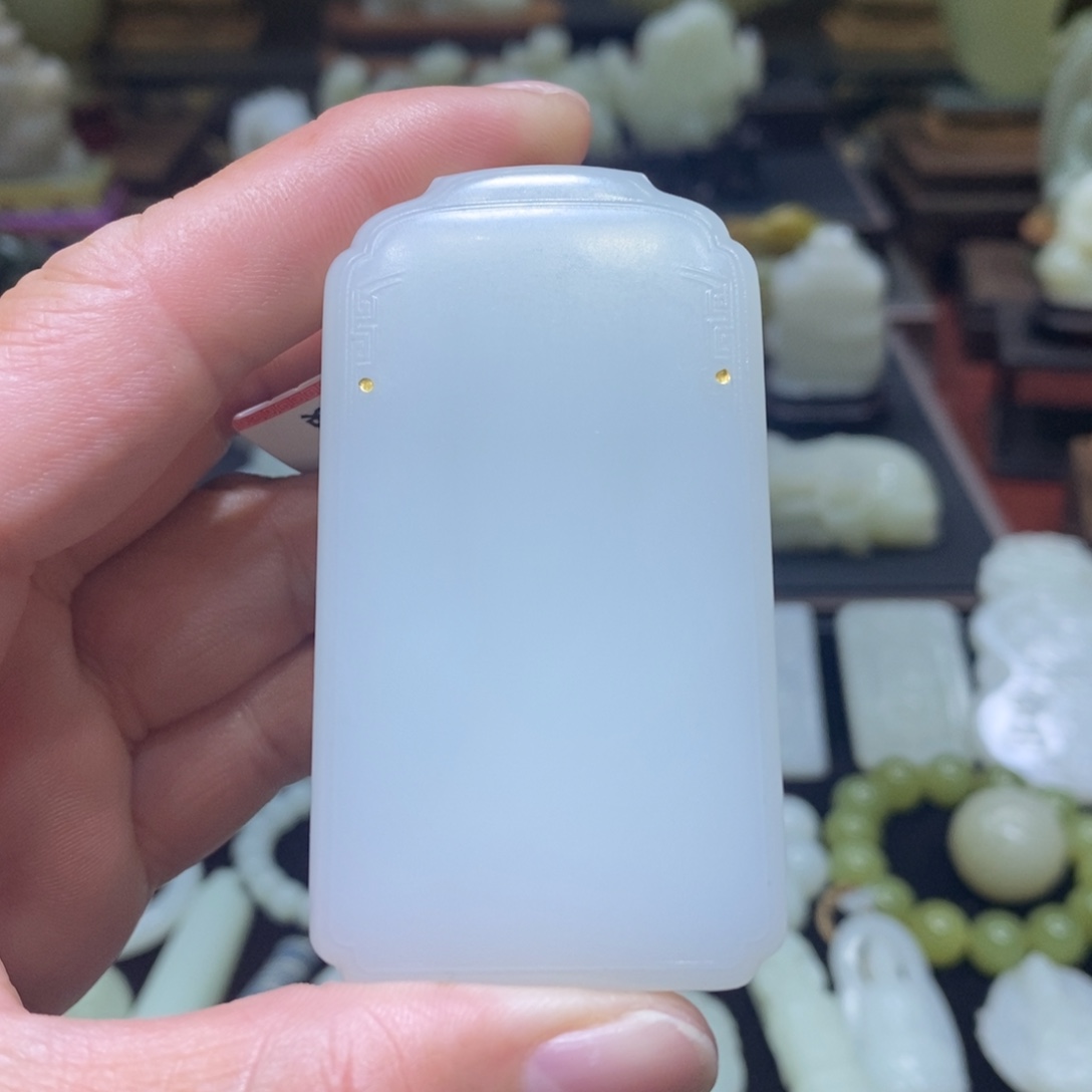 和田玉挂件未镶嵌知***乐