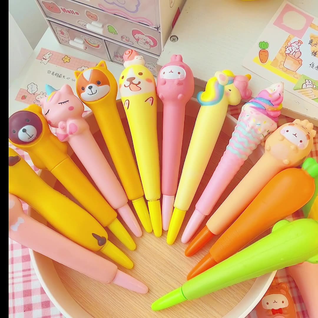 创意卡通解压笔高颜值学生减压少女心毕业奖品