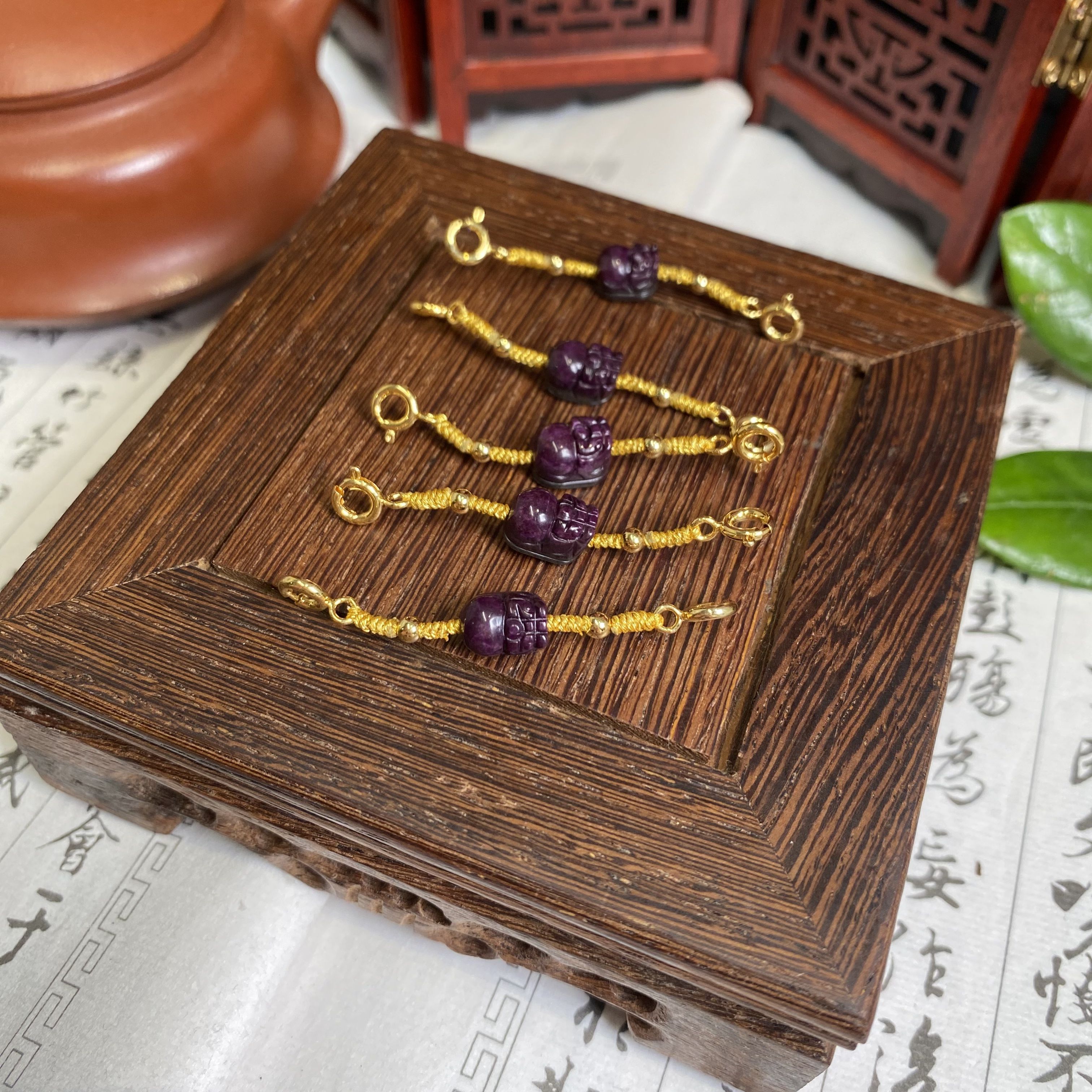 南非苏纪石舒俱来南非老矿料貔貅延长链 多样性发一/S858【特惠】