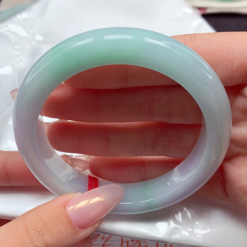 【闪购商品】翡翠手镯未镶嵌57圈