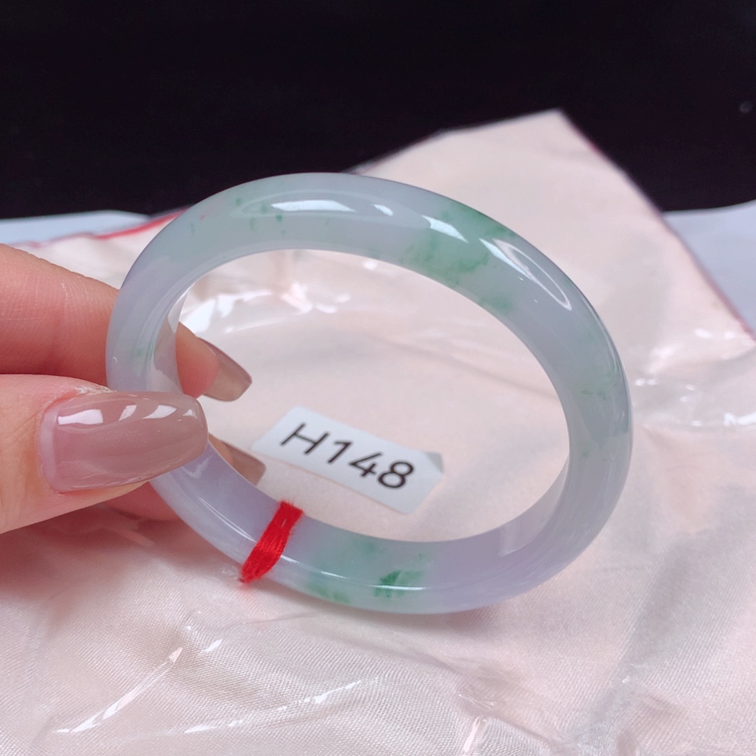 翡翠手镯未镶嵌手镯52贵妃