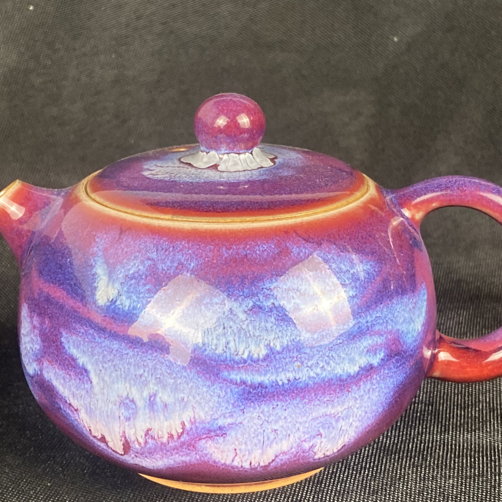 中国神后钧瓷茶具 西施壶