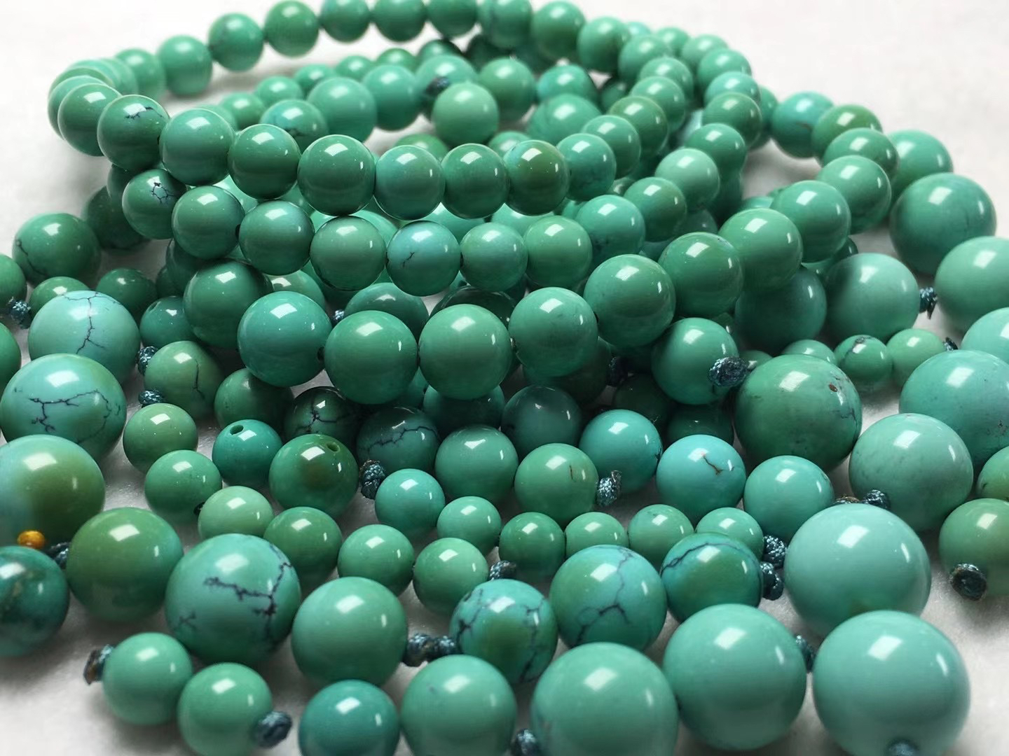 湖北十堰珠子王绿松石