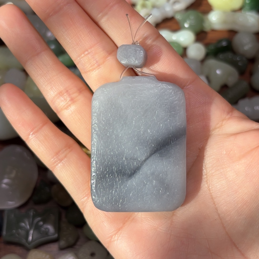 和田玉珠宝半成品未镶嵌