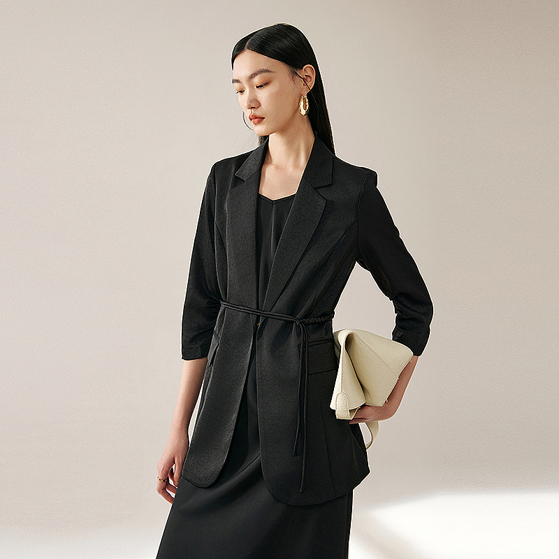 【小余专属】MOFAN摩凡秋新款慕斯米西装MDU471609