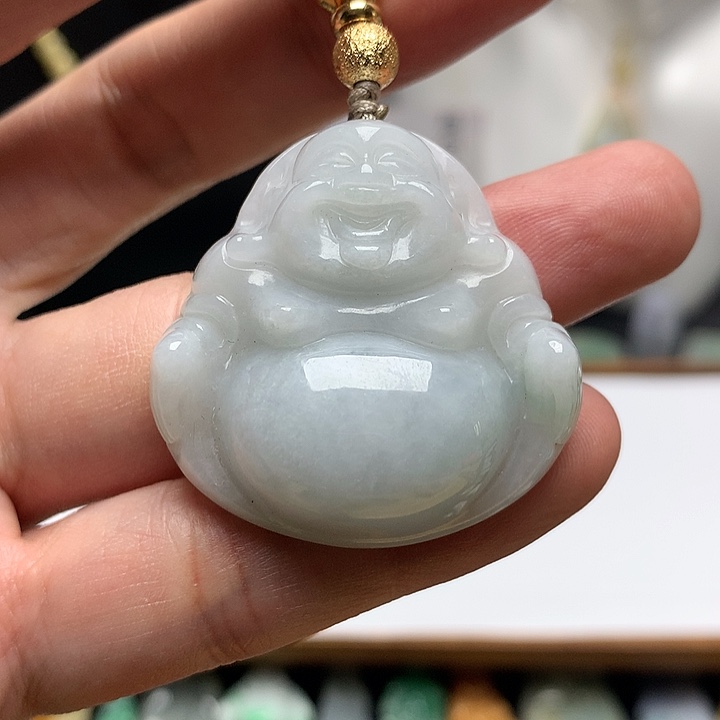 翡翠未镶嵌颈饰天然A货翡翠