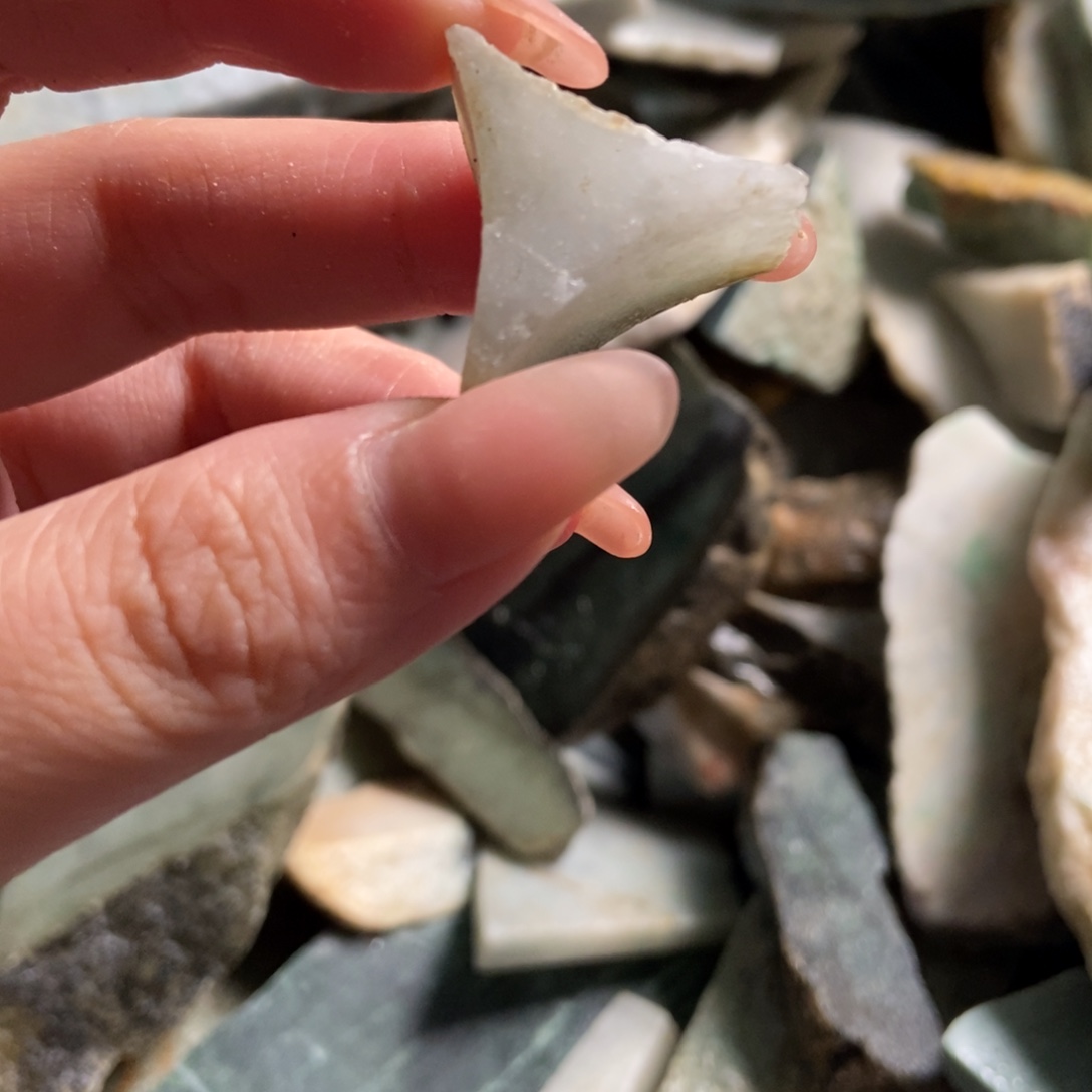 翡翠未镶嵌挂件天然翡翠