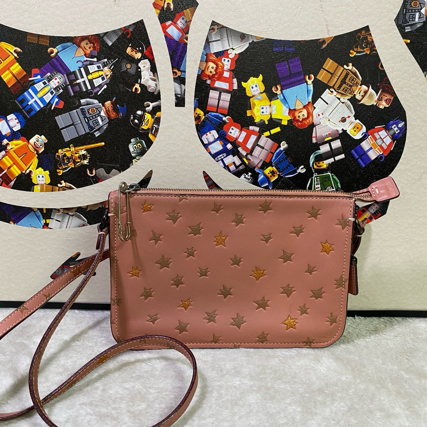 95新 COACH/蔻驰 21257斜挎包22*15