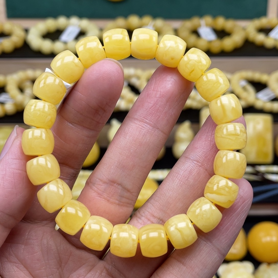 琥珀裸石未镶嵌琥珀蜜蜡