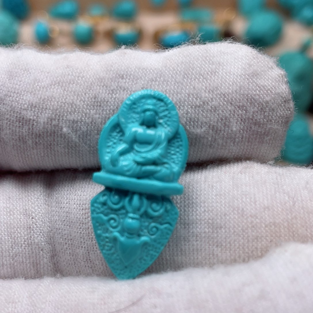 绿松石珠宝奇石未镶嵌