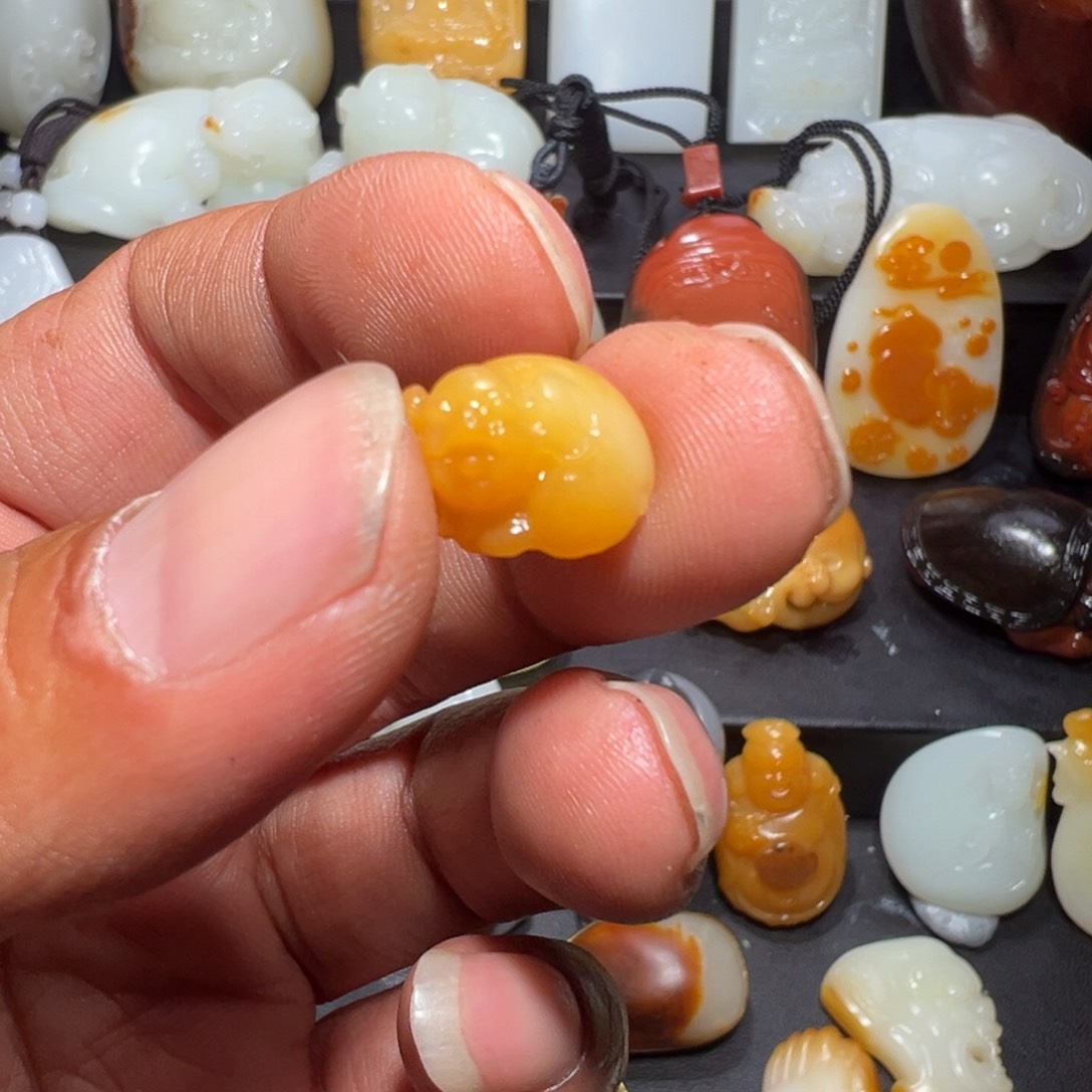 和田玉挂件未镶嵌