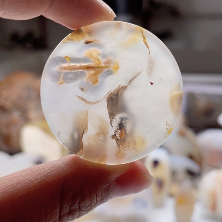 玛瑙/玉髓未镶嵌吊坠(不含链)