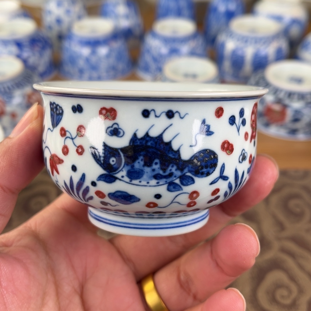 杯大*猪景德镇陶瓷杯子