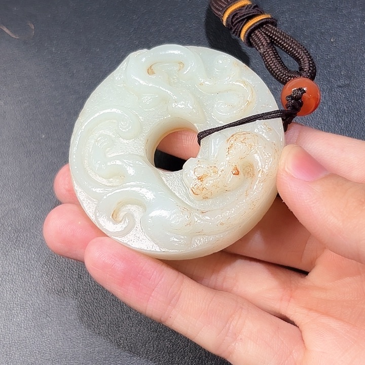 和田玉挂件未镶嵌乐*乐