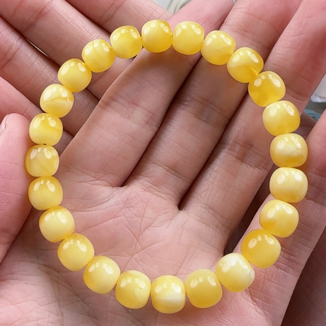 琥珀裸石未镶嵌蜜蜡