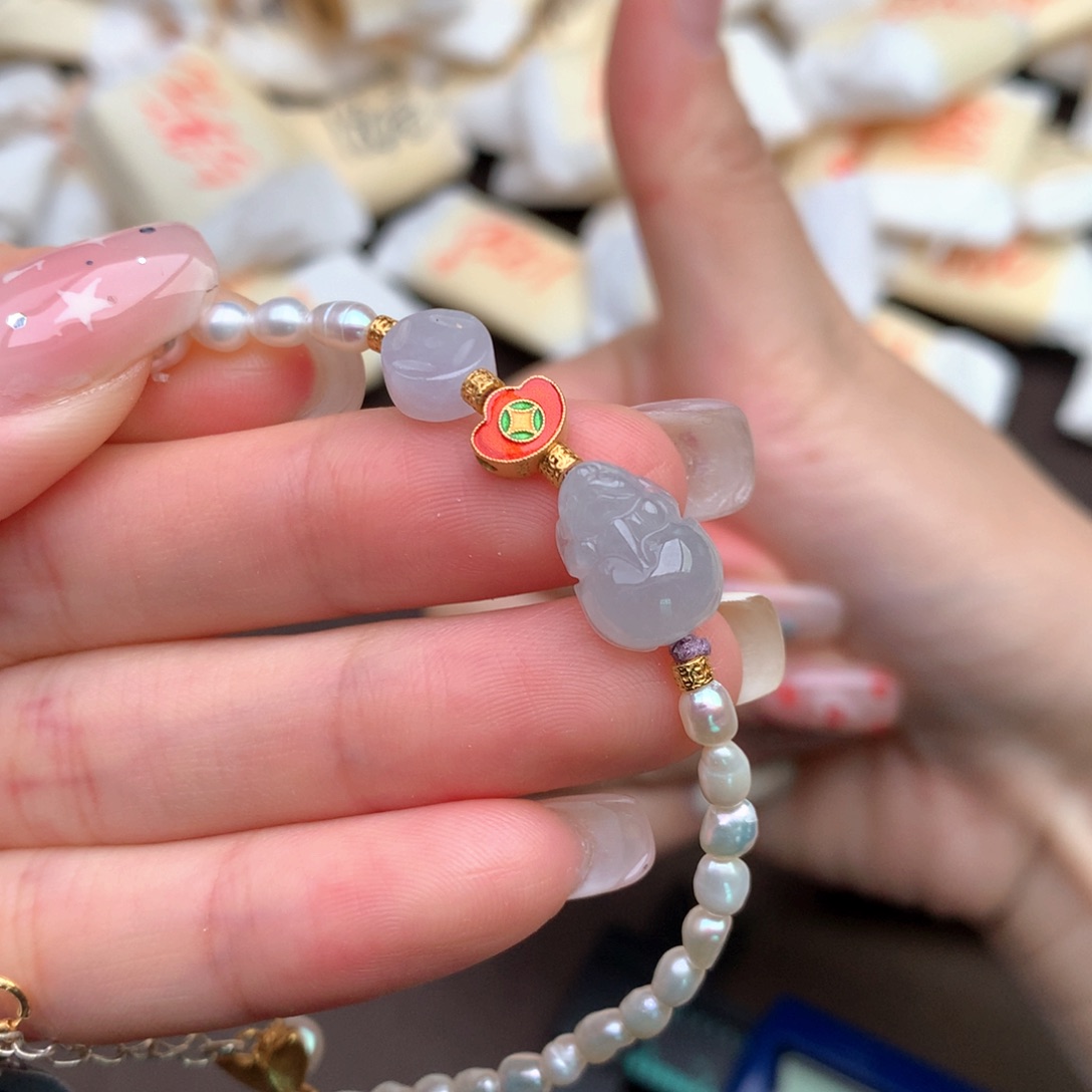 【闪购商品】翡翠手链未镶嵌一