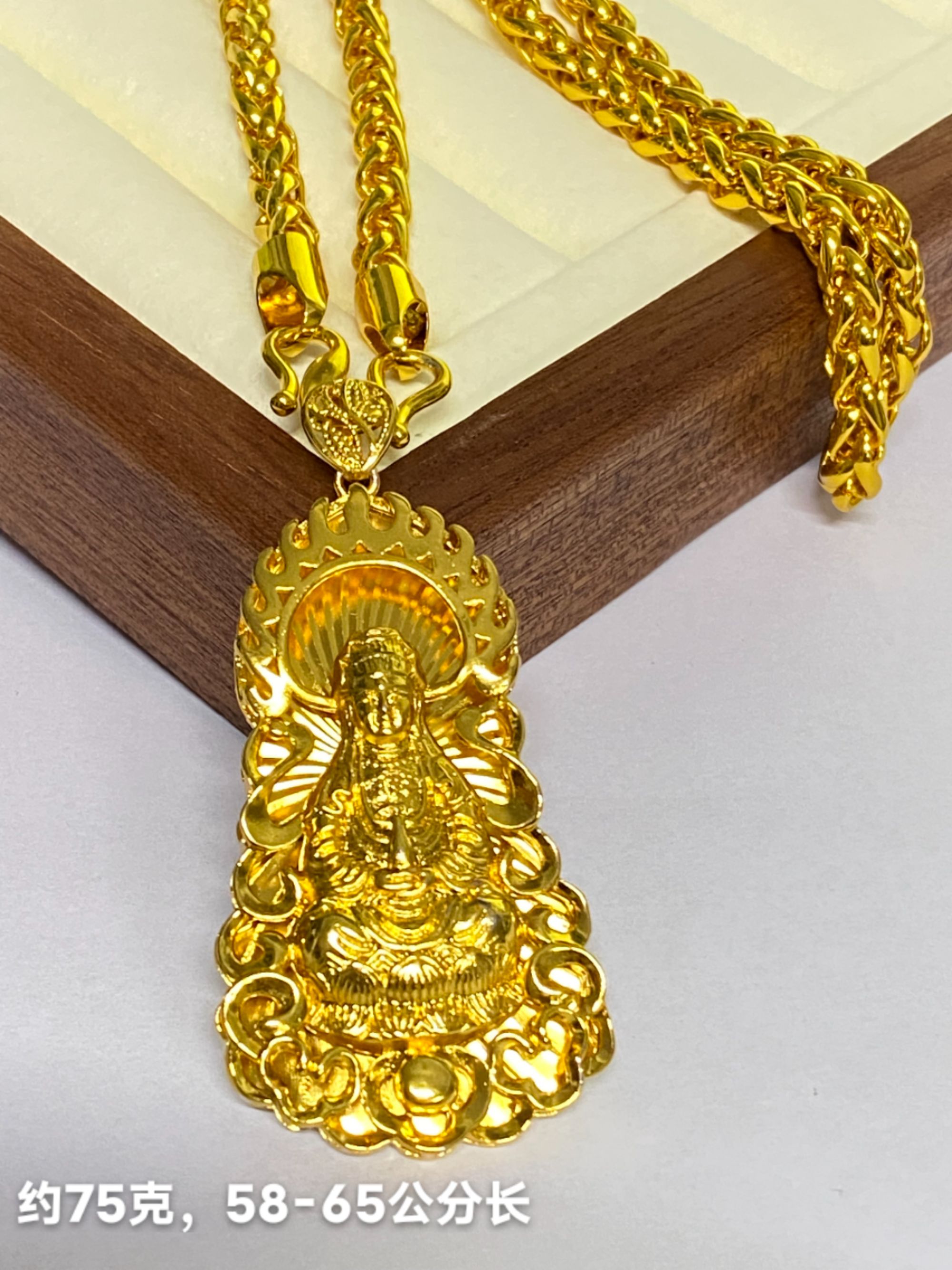 钨金项链 【新年福利】【肖邦项链观音吊坠】霸气高端套组 福利4
