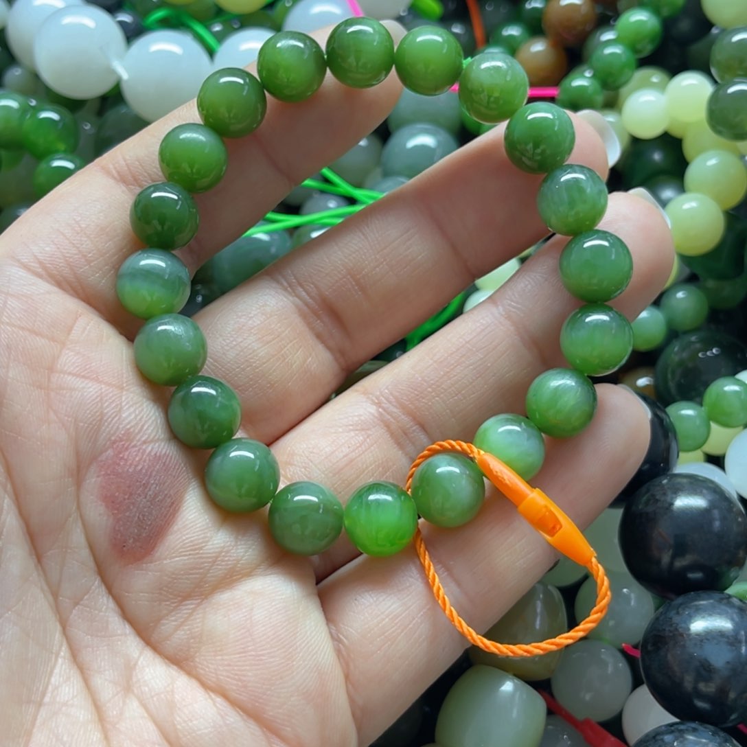 和田玉手链未镶嵌