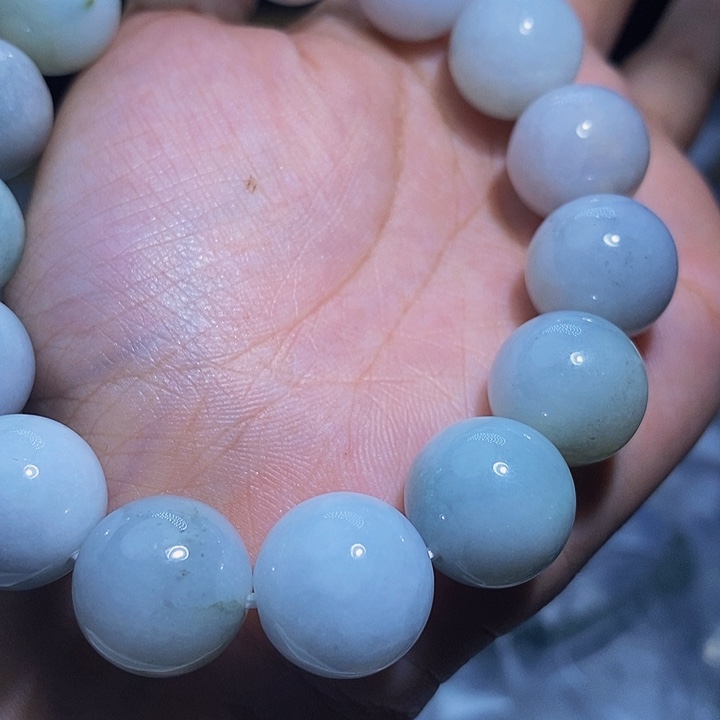 未镶嵌手串翡翠天然缅甸A货翡翠14.8