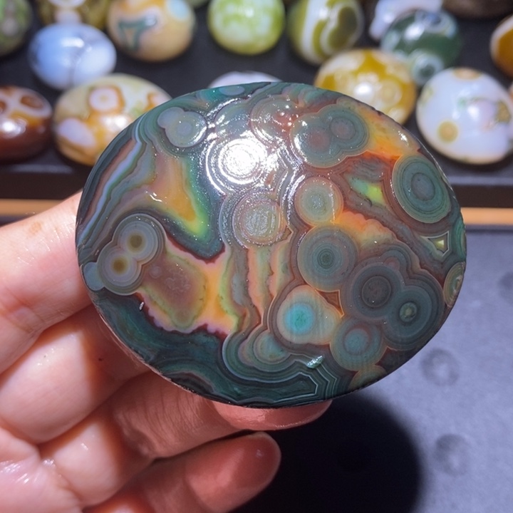 未镶嵌玛瑙/玉髓珠宝半成品138