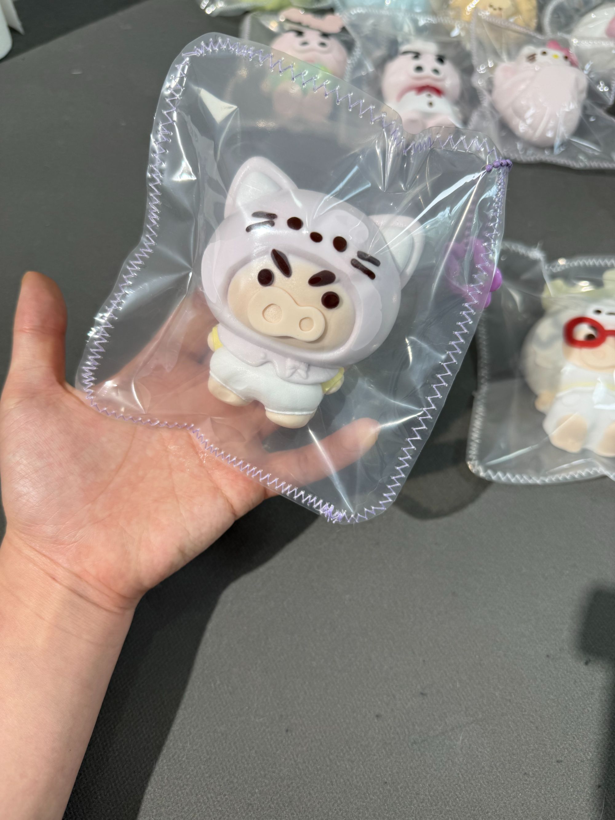 小动物硅胶捏捏乐解压慢回弹发泄礼物饰品