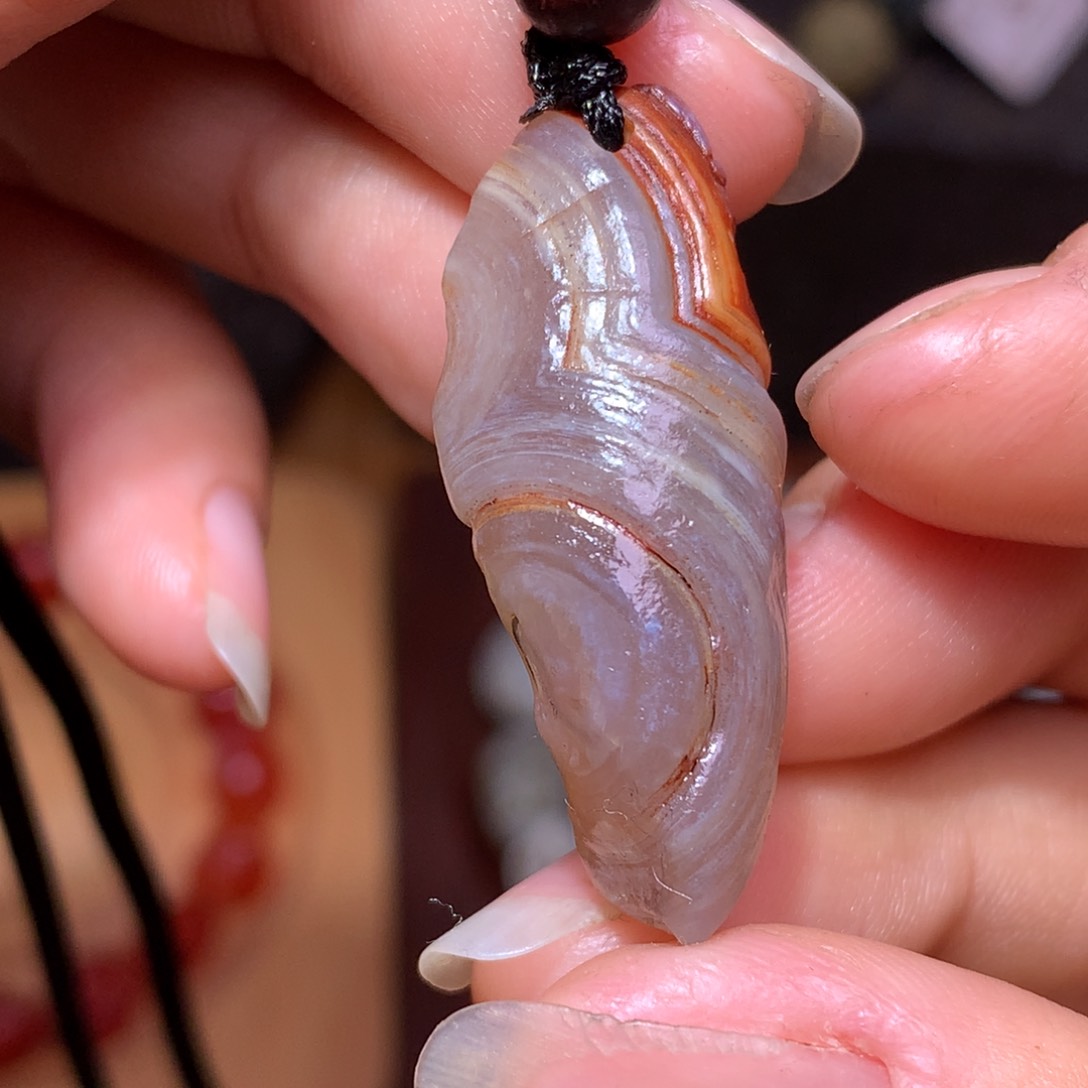 未镶嵌玛瑙/玉髓珠宝半成品