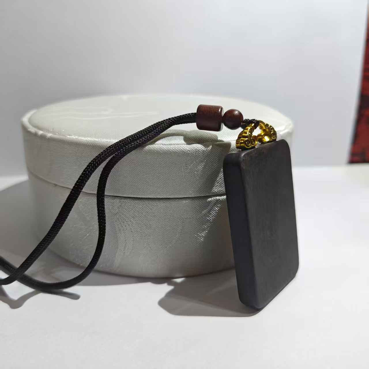 木质吊坠方牌 约3.3×5 挂件装饰 多样性发一件