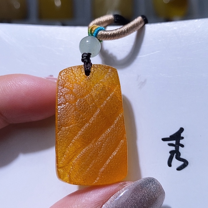 琥珀裸石未镶嵌天然