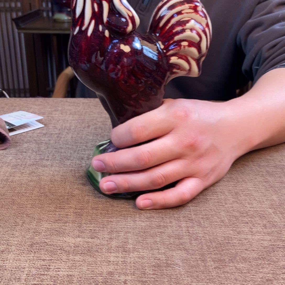 瓷片钧瓷摆件摆件