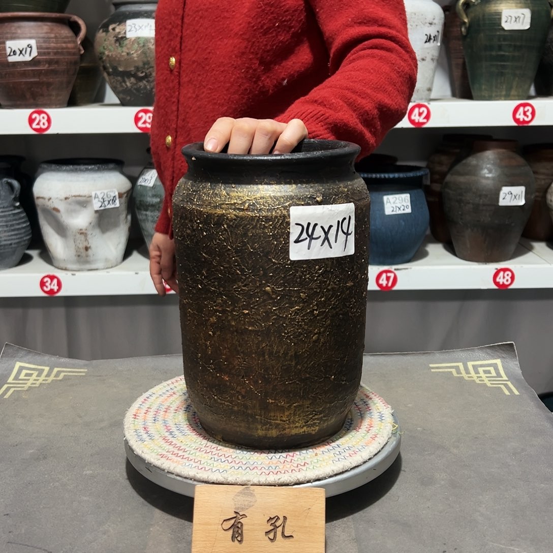 红陶12红有孔有孔有孔