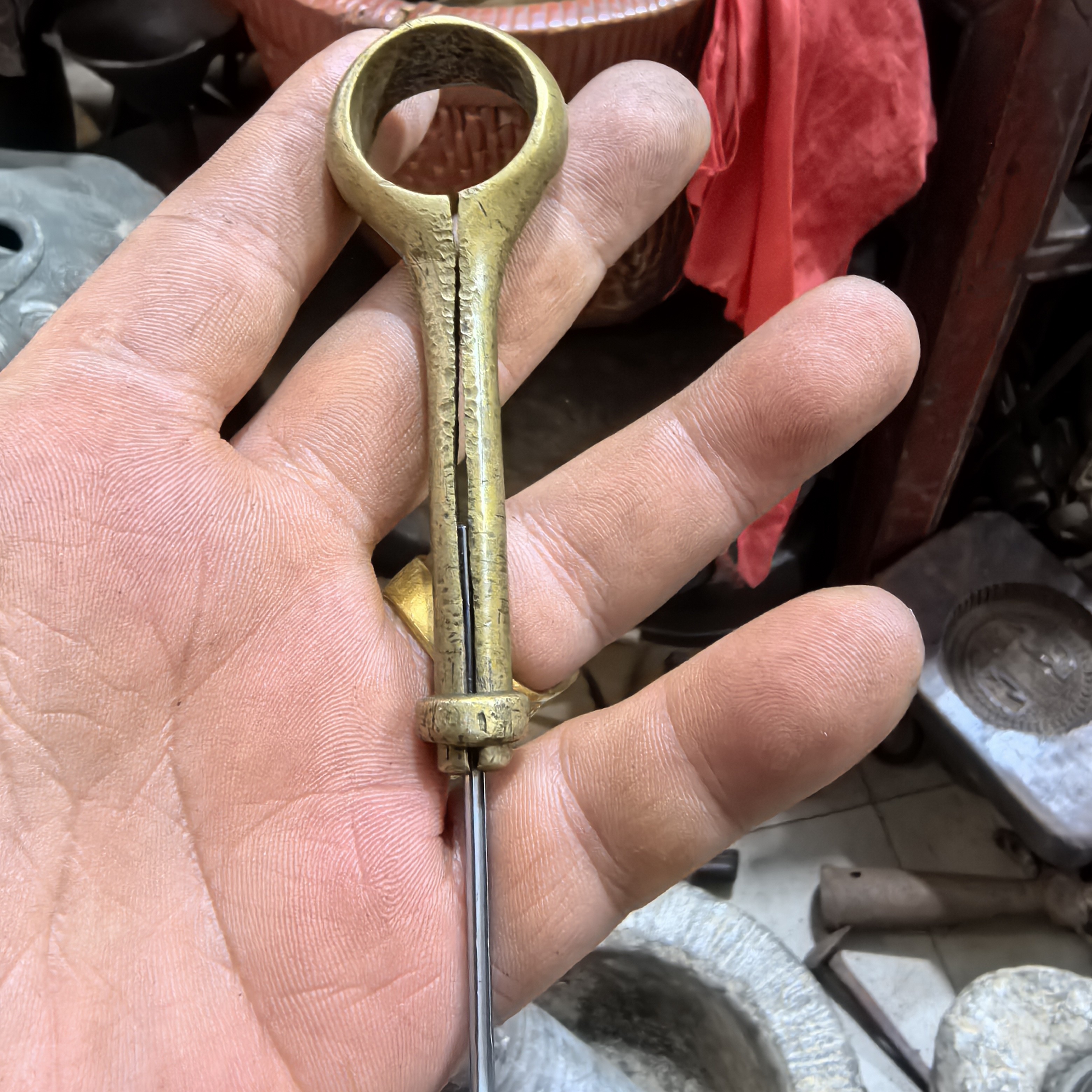 小铜件一个包邮一物一拍