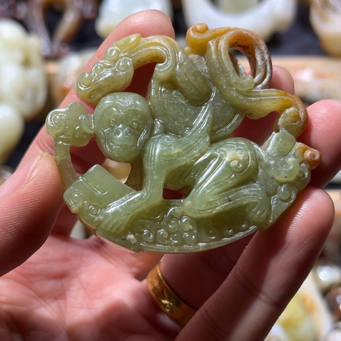 和田玉把件未镶嵌