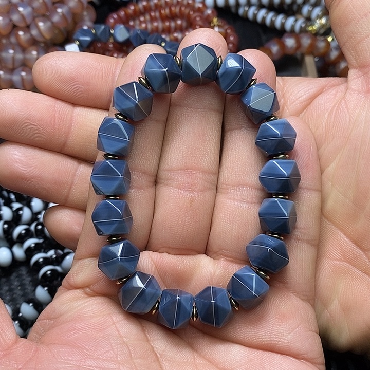 玛瑙/玉髓未镶嵌手链